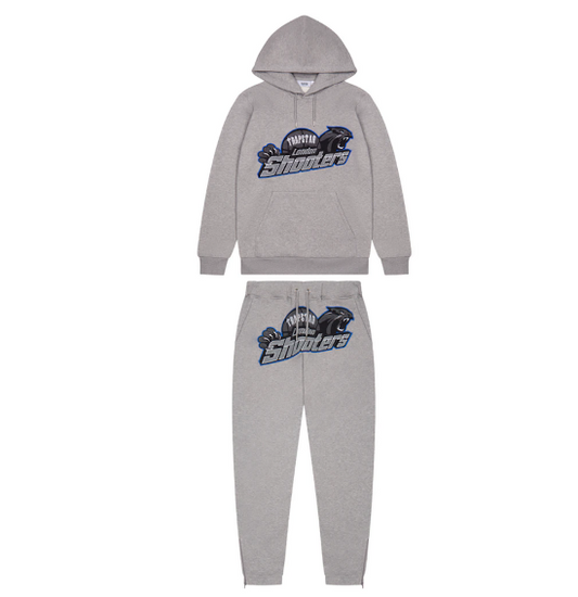 Trapstar Shooters Hoodie Tracksuit Grey Ice Flavours ЕКИП / 2 РАЗЦВЕТКИ